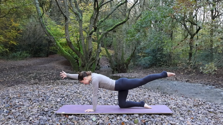 Flow and Restore Vinyasa Yoga for Women's Flexibility and Stress Relief