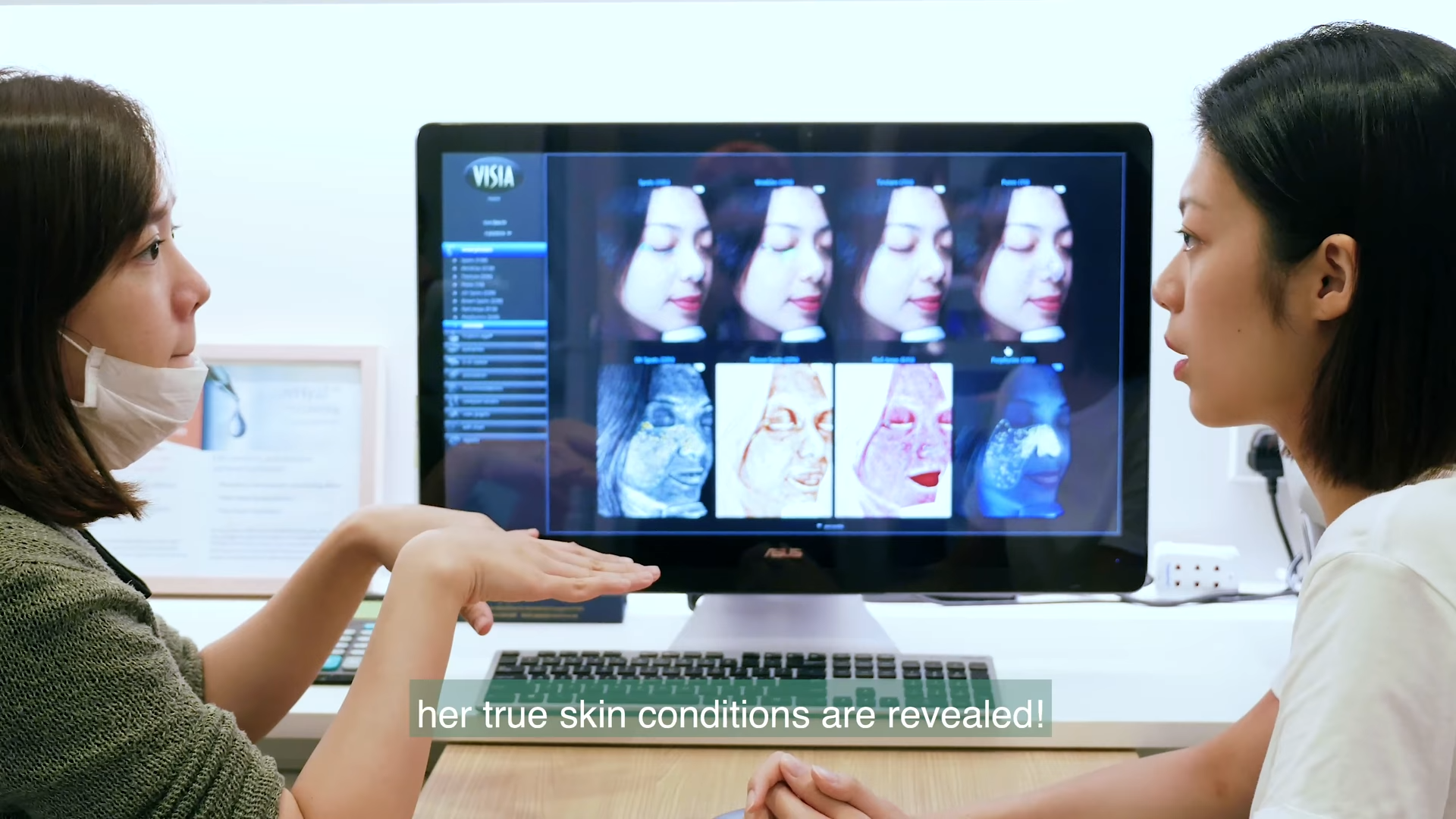 Beauty Treatments with Biometric Technology Skin Analysis and Personal Recommendations