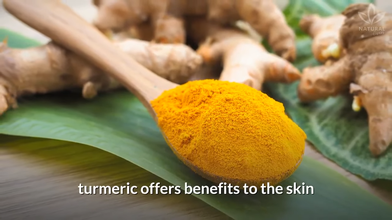 Natural Face Mask with Turmeric to Treat Acne